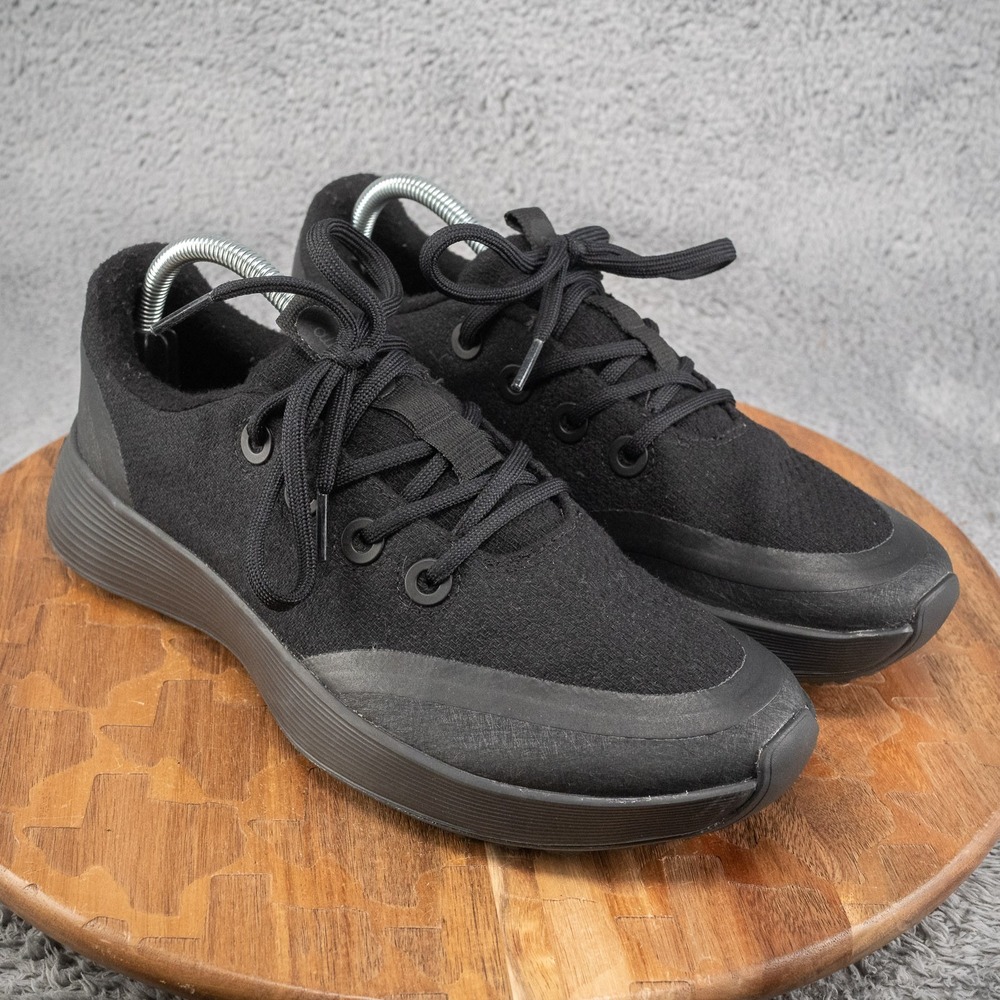 Allbirds Shoes Men's 9 WRP Runner Protect Running Athletic Wool Blend‎ Black